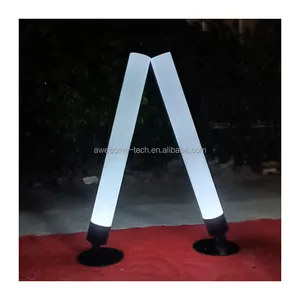 Event Outdoor Decoration LED Luminous Column Light for Christmas Decorative Gate