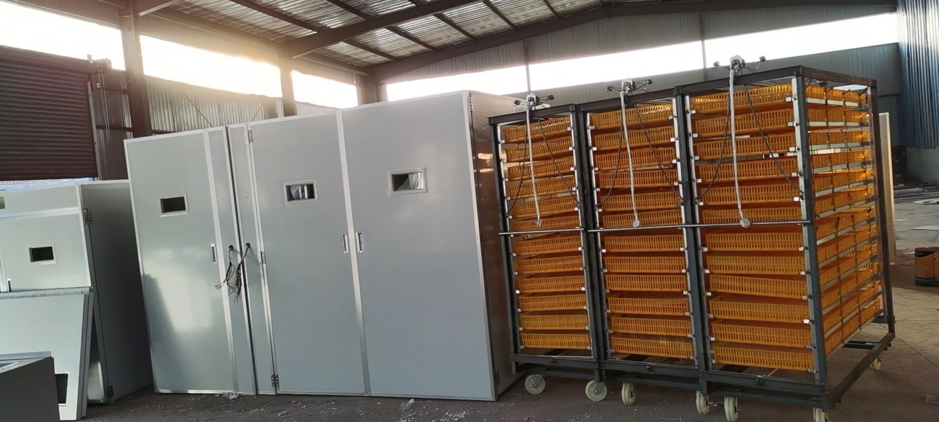 Large 10000 Egg Incubator New Commercial Chicken Goose Ostrich Duck Turkey Egg Incubator for Sale 220V