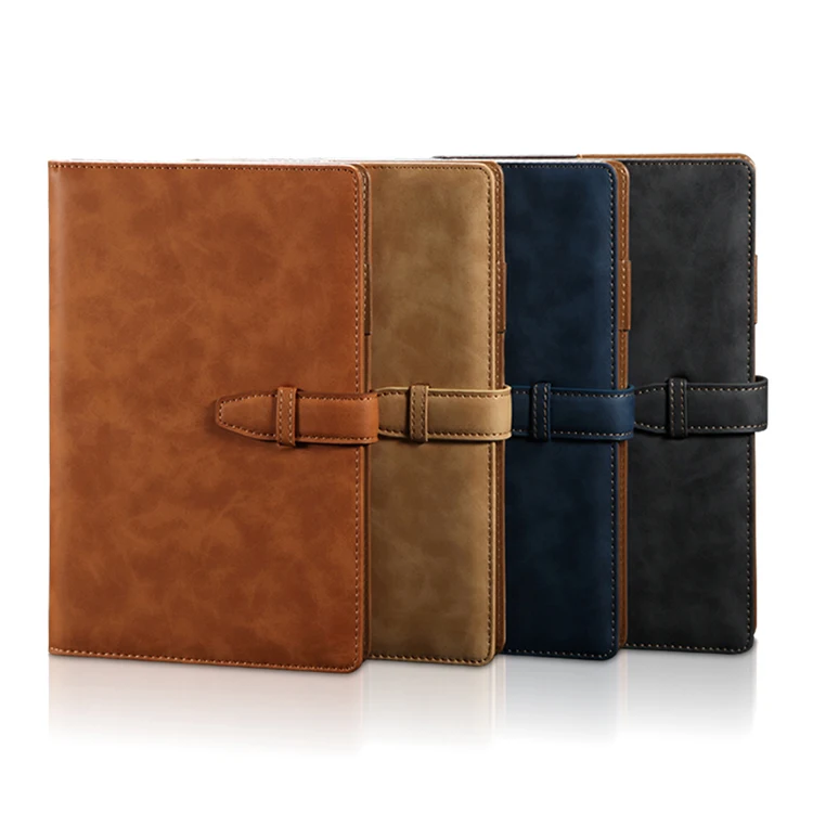 Wholesale High Grade Pu Leather Cover Planner Notebook Hardcover ...