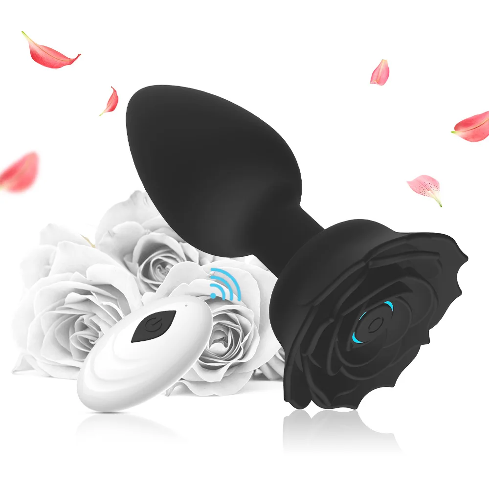 Rotating Vibration Stimulation Prostate Massager Sex Toy for Women Men Gay APP Bluetooth Control Female Rose Anal Plugs Vibrator