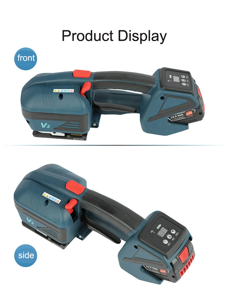 V2 Electric Welding Strapping Tool For 1/2 In5/8 In Pp/pet Straps
