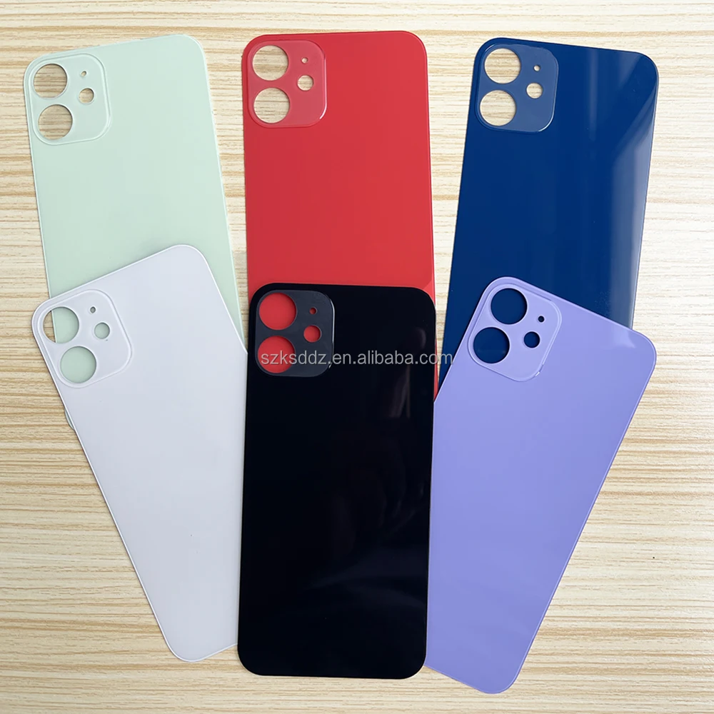 Vetro Posteriore Di Ricambio Per IPhone 11 Pro Max - Grande Foro Fotocamera, Multicolore - Foto 1