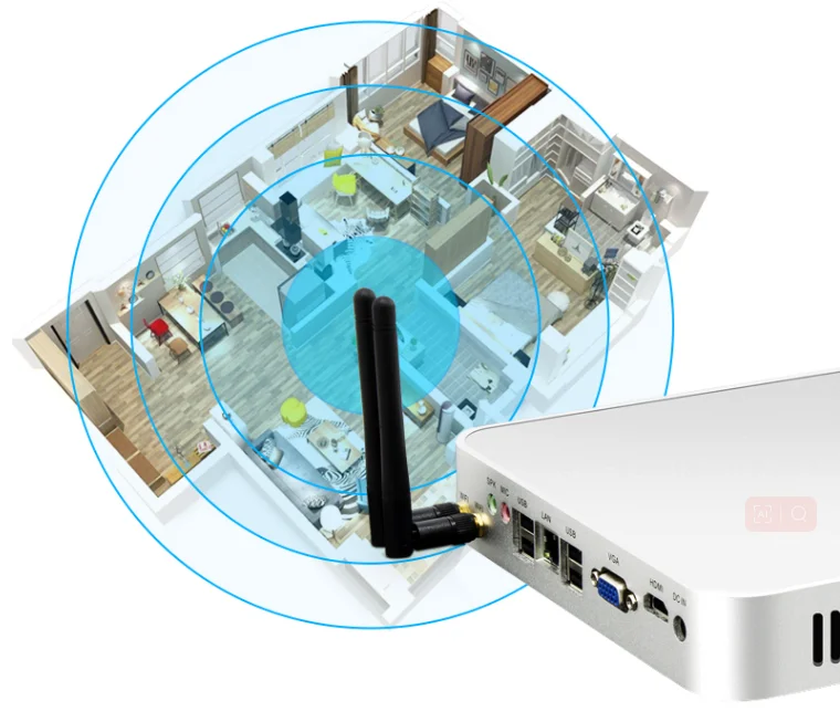 Business Use Cheapest Mini Itx Motherboard Mini Fanless Desktop Pc Intel Core I3 I5 I7 Mini PCS