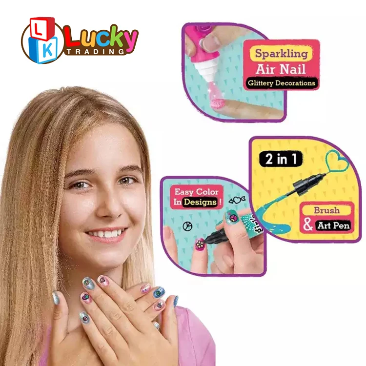 Lucky Toys Pretend Play Games Girls Beauty Creator Products Diy Kids