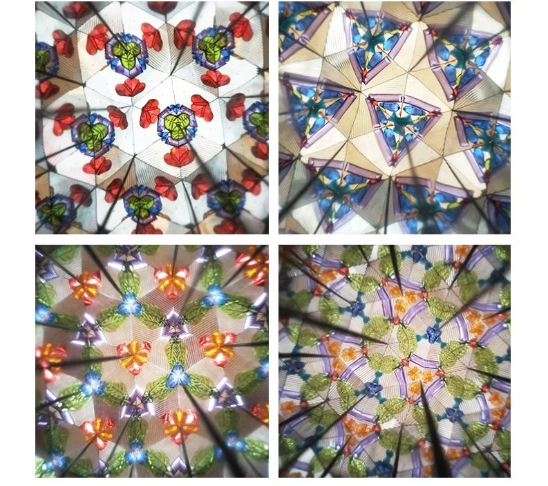 Лидер продаж Amazon, интеллектуальная игрушка, Классический вращающийся ковш, калейдоскоп, волшебный калейдоскоп