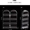 2 transparent OPP bags