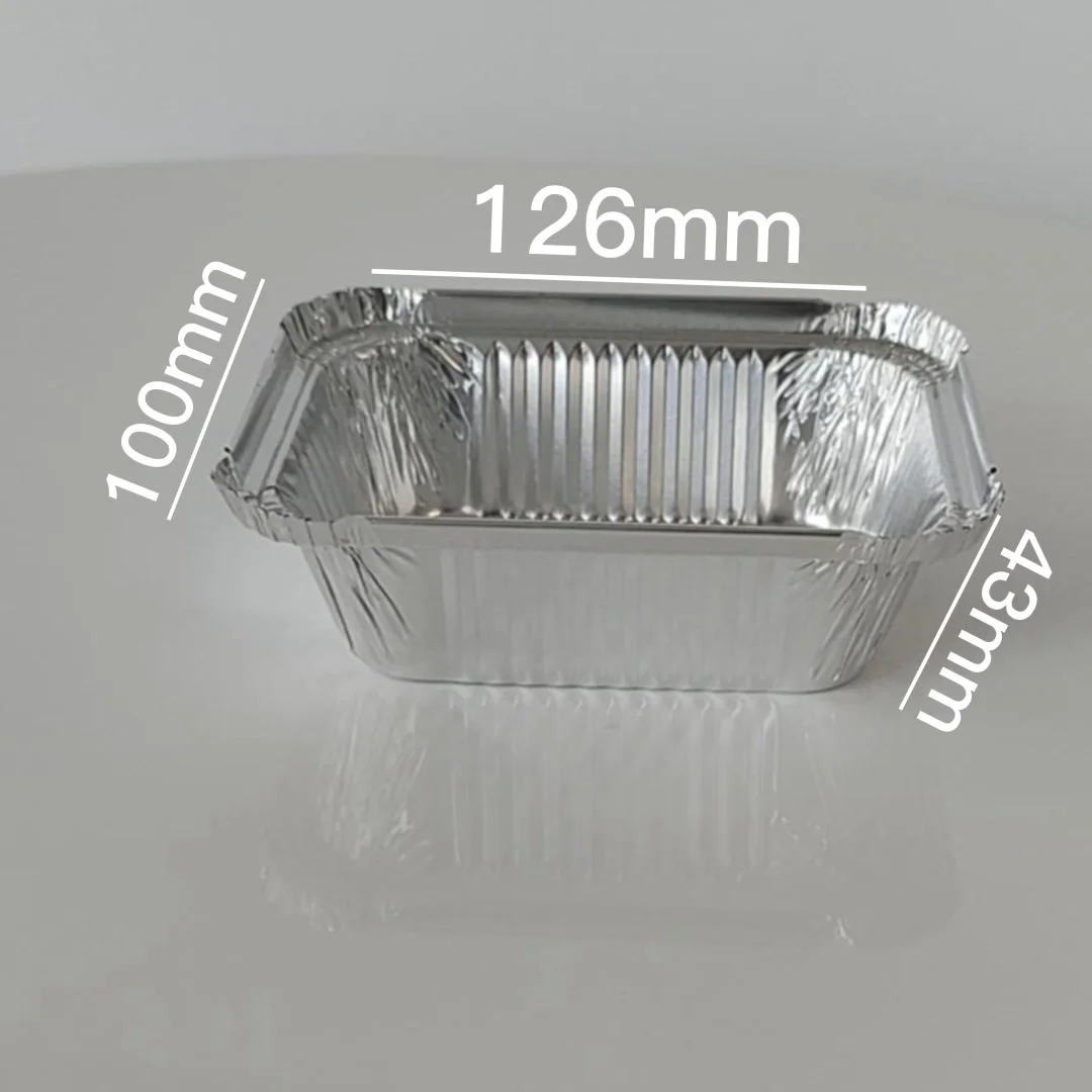 No.1 Household Aluminium Foil Container 250ml With Lids Manufacturers
