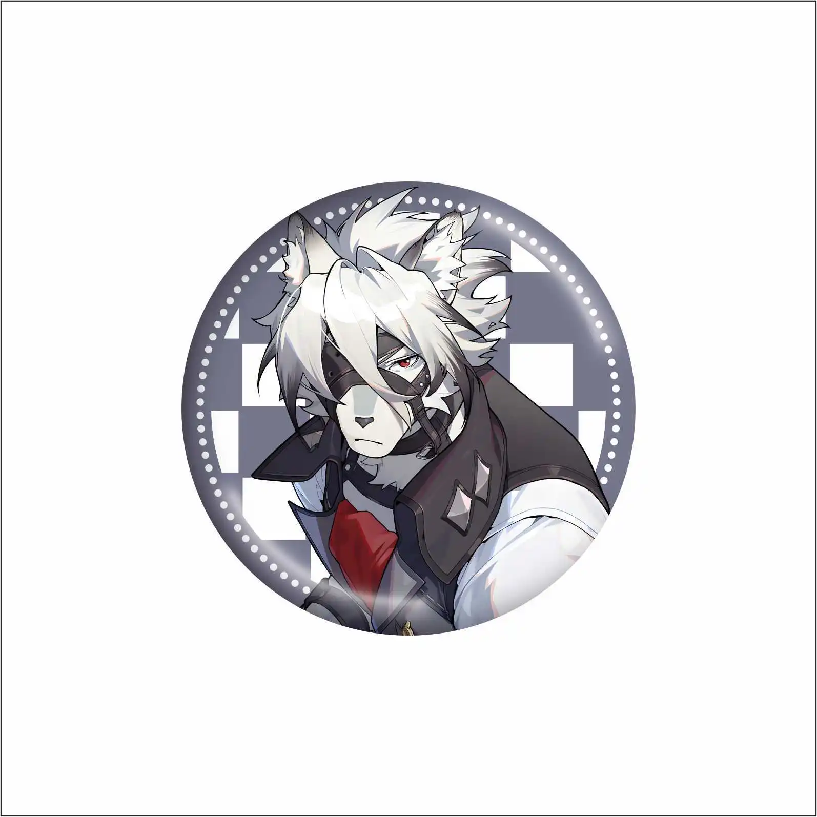 Cosplay Zenless Zone Zero Anby Corin the Kid Badge Pin
