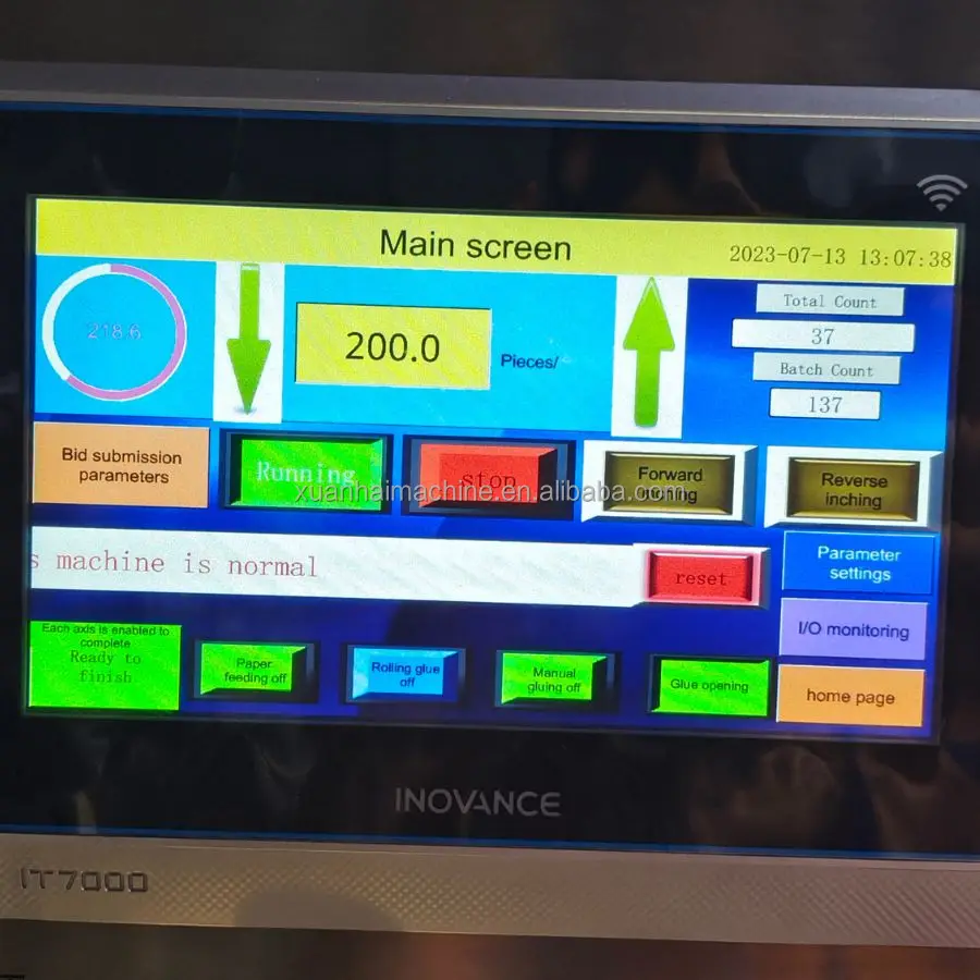 ZF-800Plus Automatic Food Lunch Carton Erecting Forming Machine