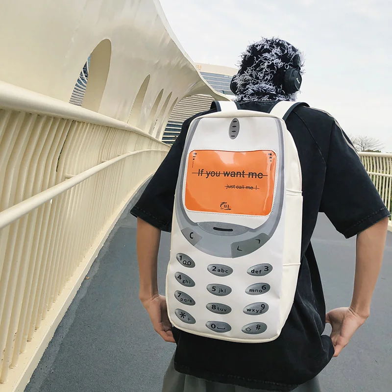 Large Capacity Fashion Backpack for Nokia 106 Style Phone