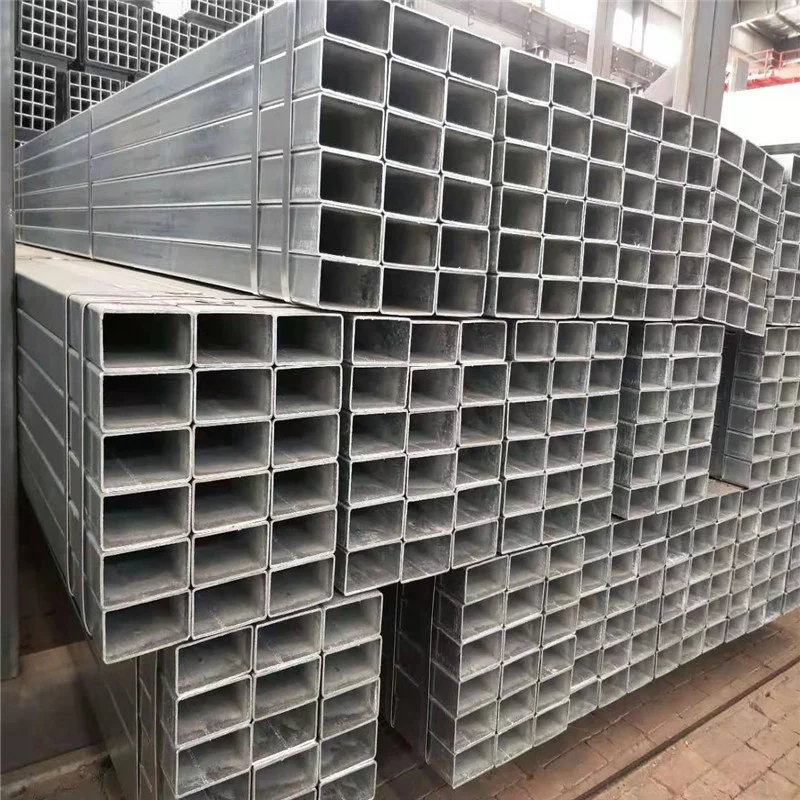 Galvanized Square Tubing With Holes Galvanized Steel Bo X Section