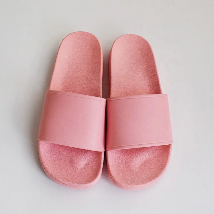 Cheap Bulk Wholesale Men PVC Slides Unisex White Sandals Good Quality Kids  Shoes Printed Logo Women Flip Flop Slippers