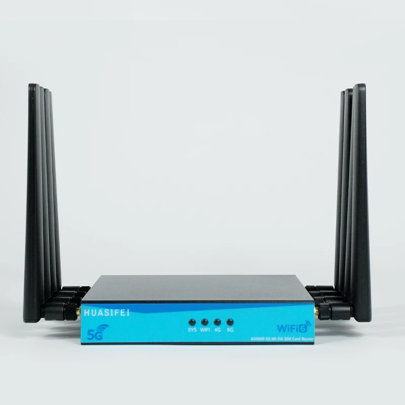 Unlocked Gigabit 5g Wifi6 Router Chip MT7981B AX3000 Dual Band 5g Wifi Router with SIM Slot