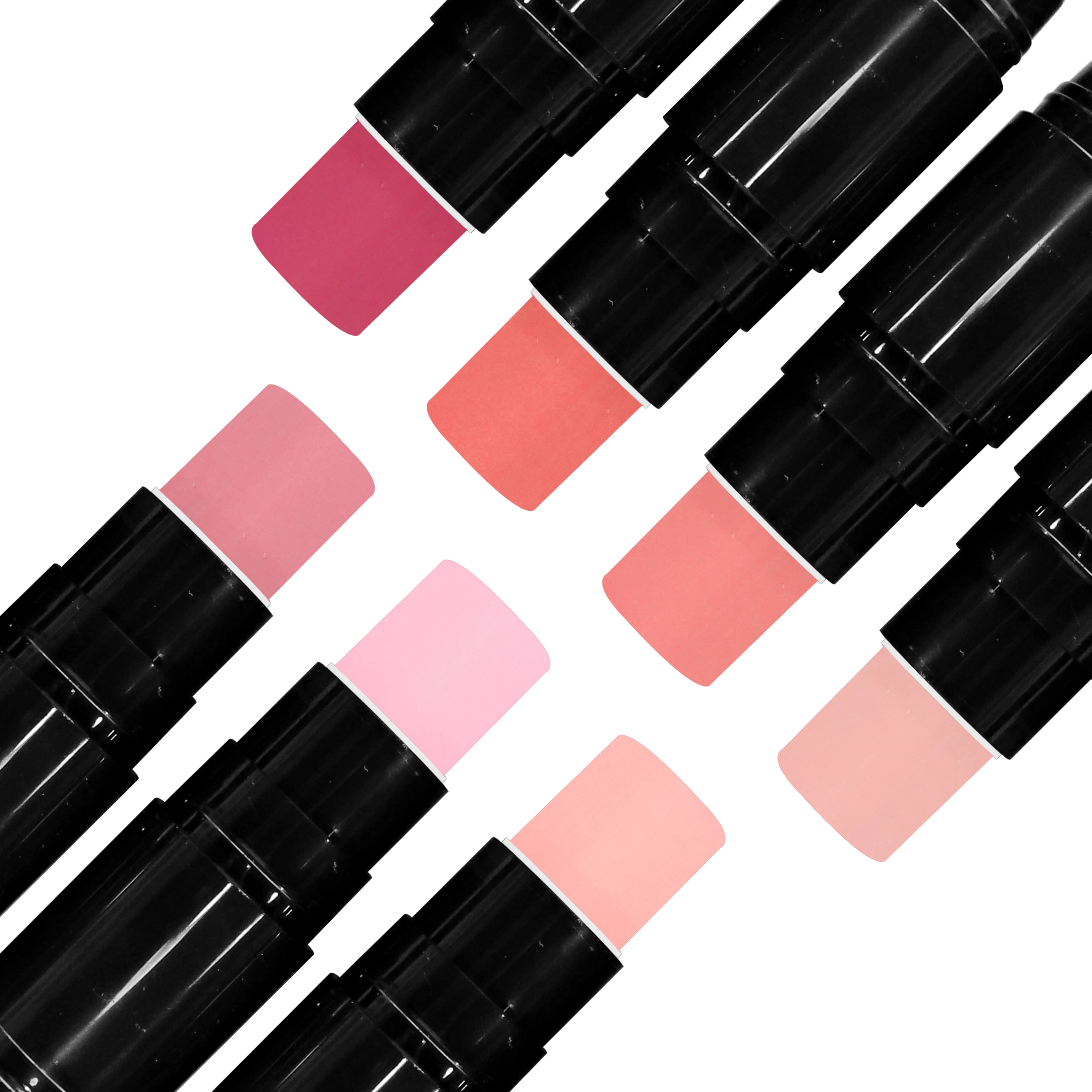 Cream Blush Stick – Wasserfeste Multifunktions-Creme Für Wangen, Augen & Lippen, Farbe 5#