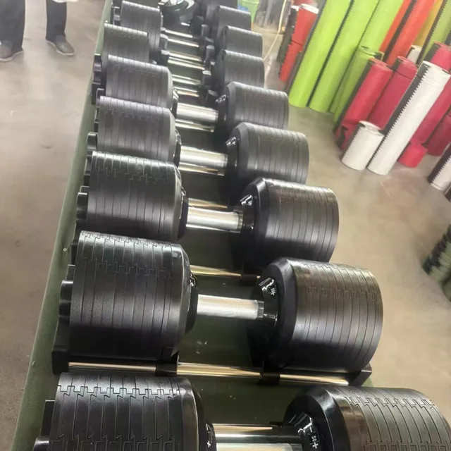 MEET Adjustable Dumbbell 20kg, 24kg, 28kg, 32kg, 36kg, 40kg, 43kg, 45kg Gym Dumbbell Weight Lifting Fitness Dumbbell Set