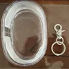 Gancho de boca redonda mediana - blanco - 10.5*6.5*4cm