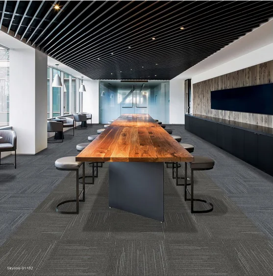 Luxury Pvc Backing Plank Fireproof Acoustic Modern Fire Resistant