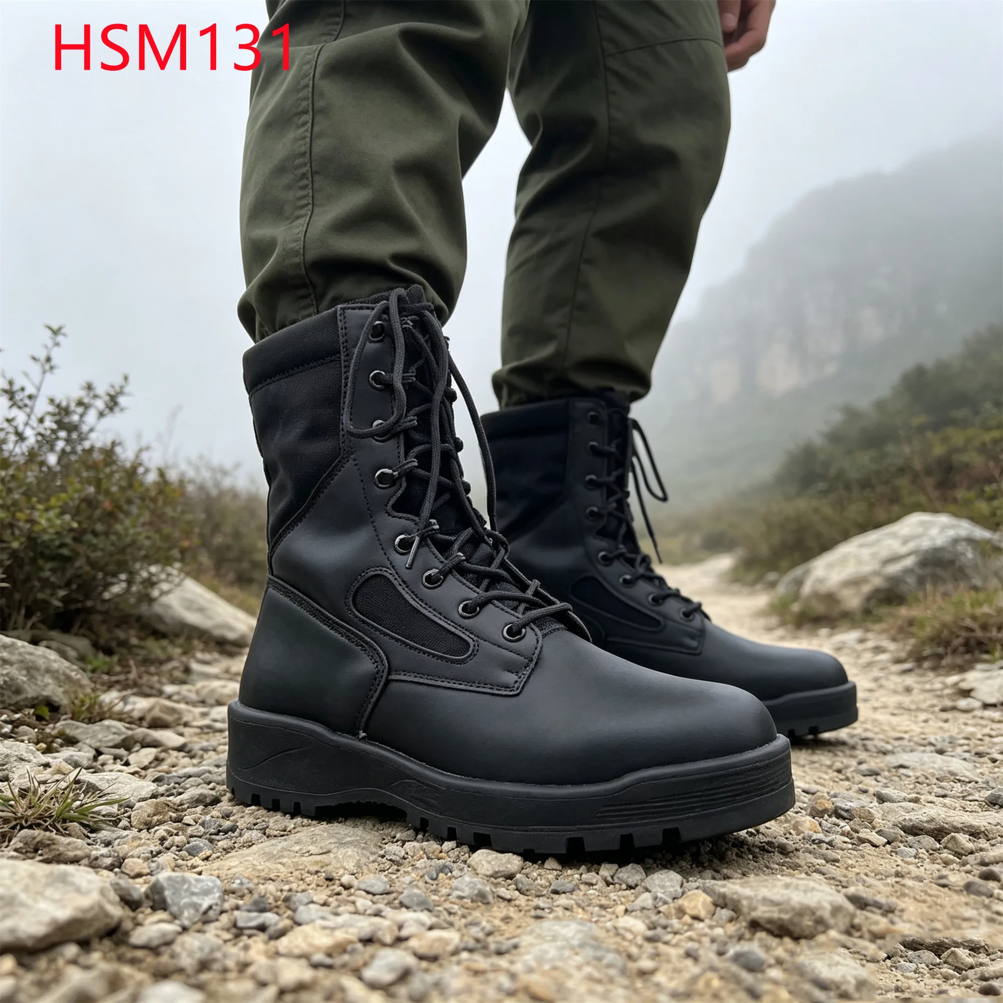 LXG,Training Base Workwear Style Hua Singh Retail Combat Boots Rainforest Survey Waterproof Upper Tactical Gear Boots HSM131