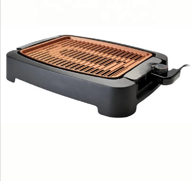 2022 Newly Designed Electric Frying Pan Multi Function Bbq Grill Plate