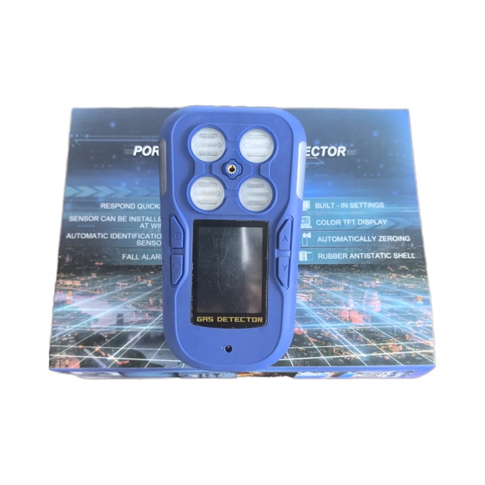 Portable and Battery Replaceable MST410 4 in 1 Multi Gas Detector for NO2 Gas Leak Detector CO2 Gas Analyzers CITY Sensor