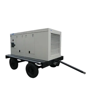 250kva/200kw Trailer Type diesel Generator Powered by DCEC Cummins Engine