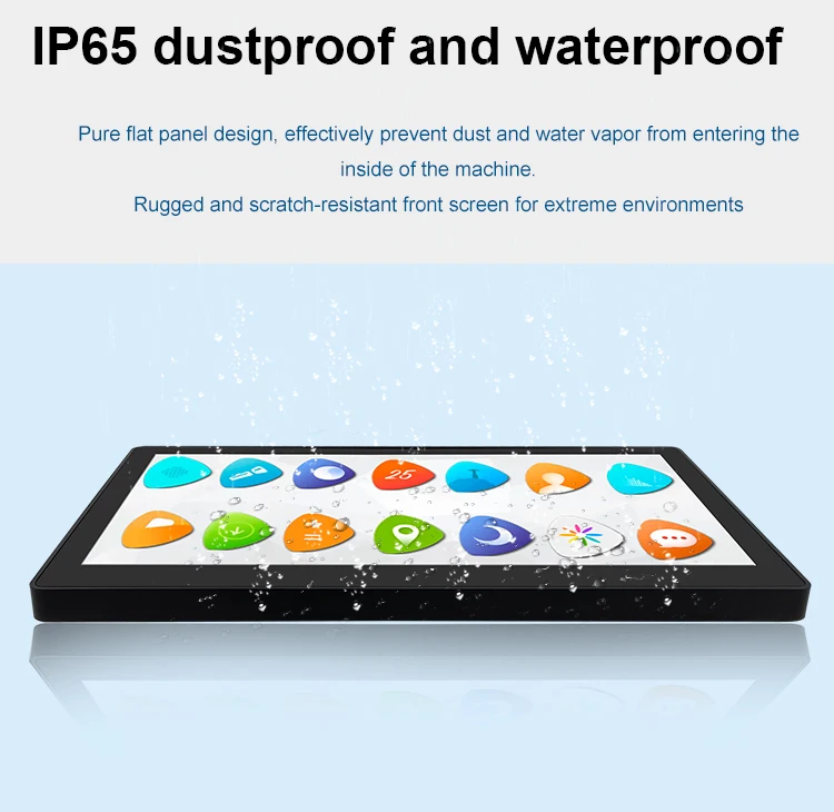 11.6 Inch Industrial All-in-One PC AMD RK3399 4G+32G Capacitive Touch Screen Tablet IPS 1080p DDR4 RAMBO Android Panel PC