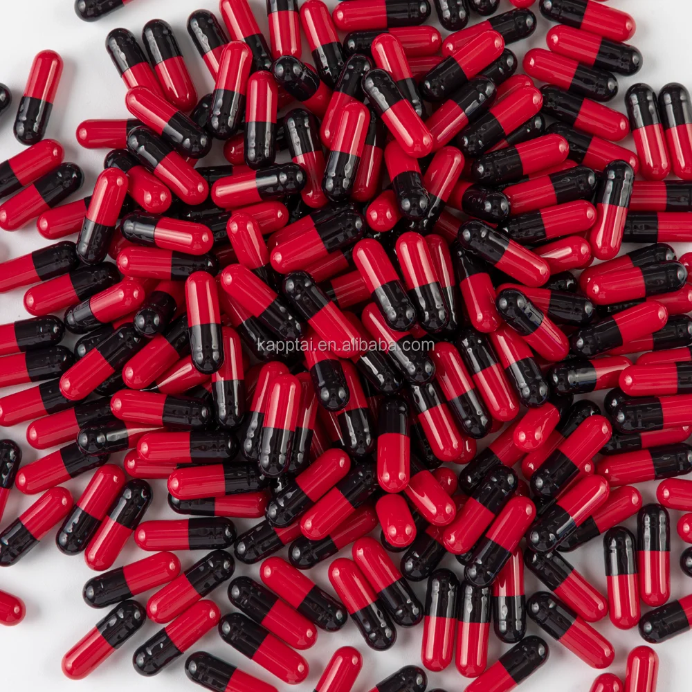 Halal Separated Empty Gelatin Capsule Vegetable Hard Capsule Size 000 00 0 0E 1 2 3 4 5 Vegan HPMC Capsule
