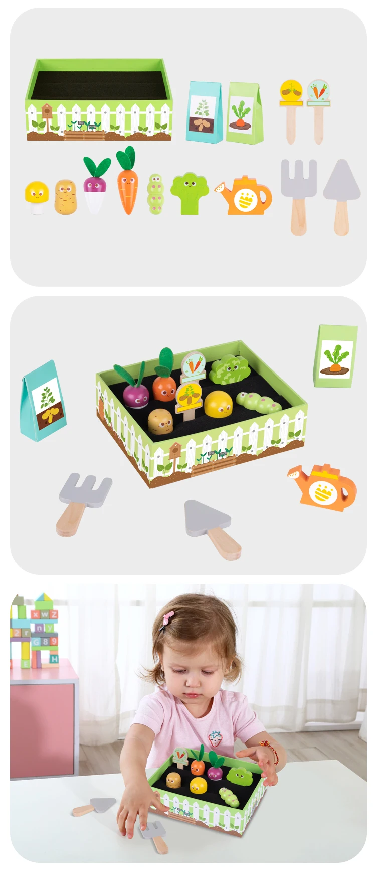 Garden Toys For Kids Wooden Kids Toys Simulation Toys Gift For Kids