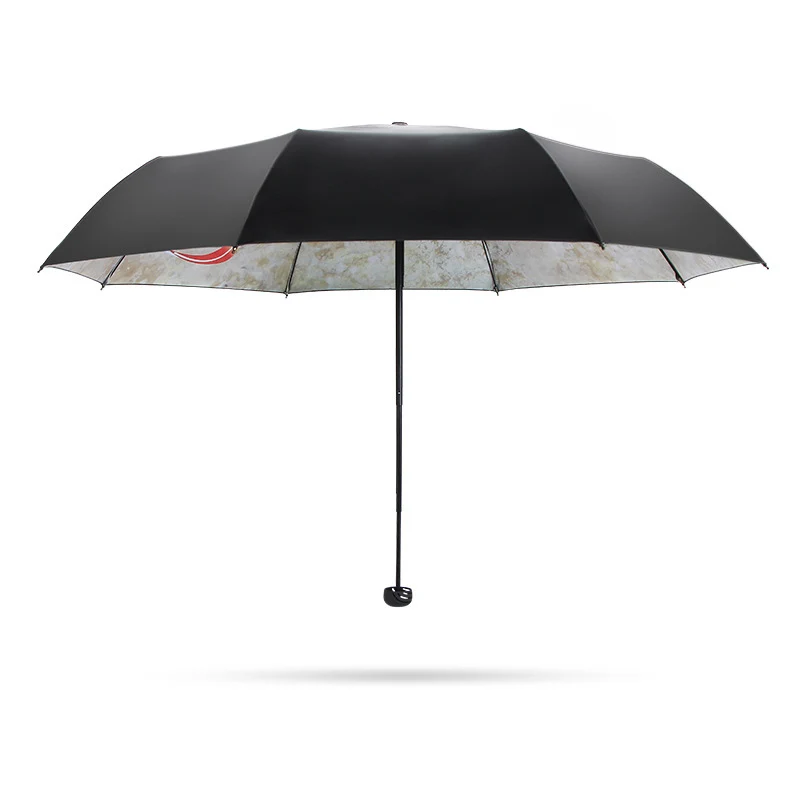 DD1210  Ancient Chinese Dunhuang Sun Umbrellas Men Women Thin Rain Parasol UV Protect Folding Umbrella