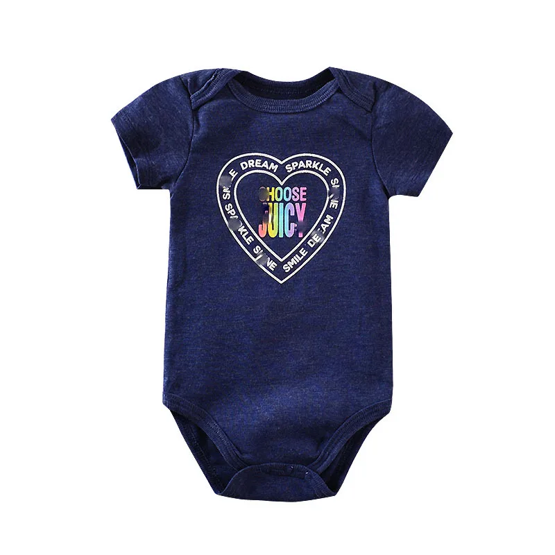 4 шт./упаковка детские комбинезоны с круглым вырезом и