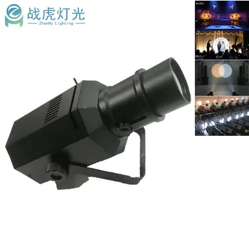 30w zoom mini imaging light warn and white follow spotlight mini stage lights image for show wedding dancing theater