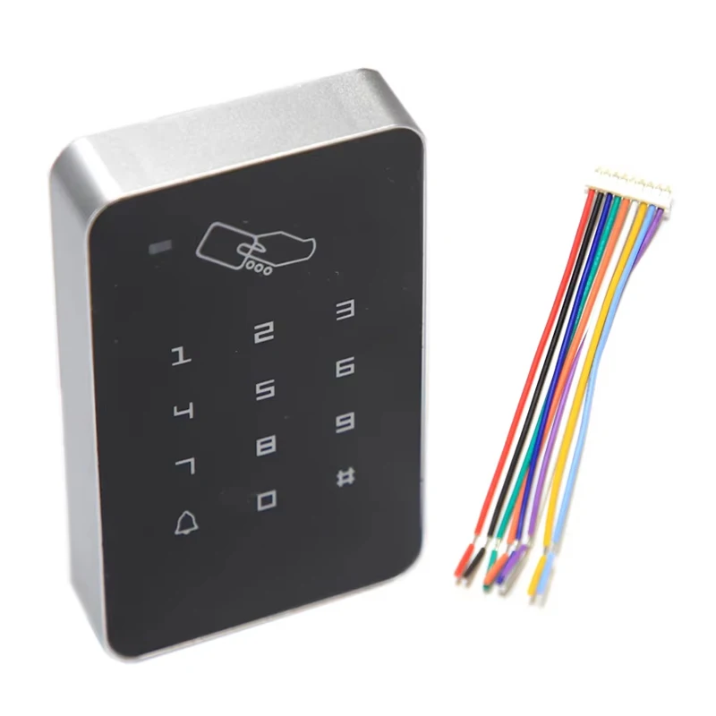 125KHZ Proximity Door Entry Access Controller RFID Touch Scree Keypad Reader Standalone Access Control System
