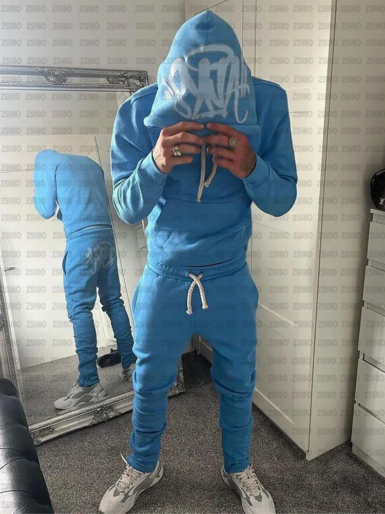 OJW030496 Wholesale Winter Matching Sweat 2 Piece Set in Bulk Sweatsuit Cotton Vendor Blank Jogging Wear Tracksuits Women