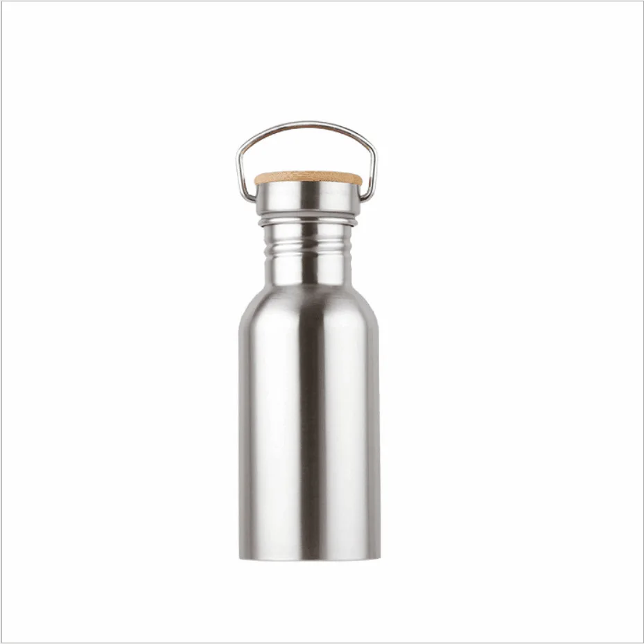 2020 New Travel Tumbler 350 500 600ml 750 1000 ml Bulk Bamboo Lid Insulated Ss 304 Stainless Steel Water Bottle