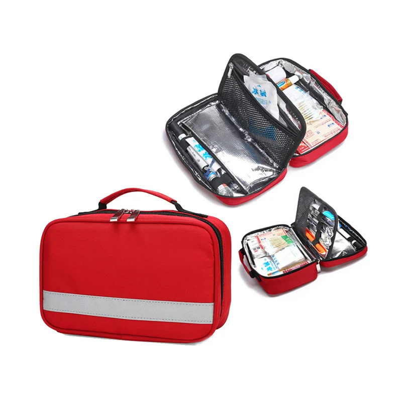 Portable Insulated First Aid Kit Emergency Care Made Easy