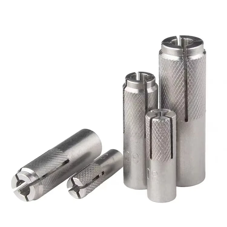 Factory Wholesales Price Zinc Plated Carbon Steel Wedge Expansion Anchor Drop in Expansion Anchor Bolts