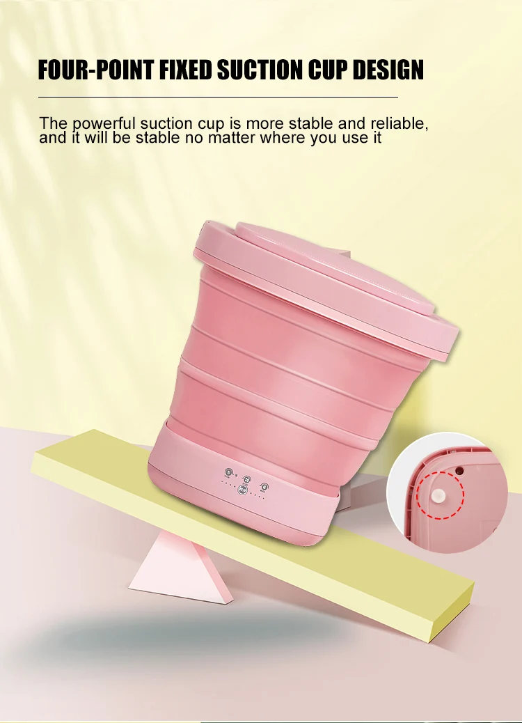 Factory Wholesale New Model Portable Foldable Mini Washing Machines