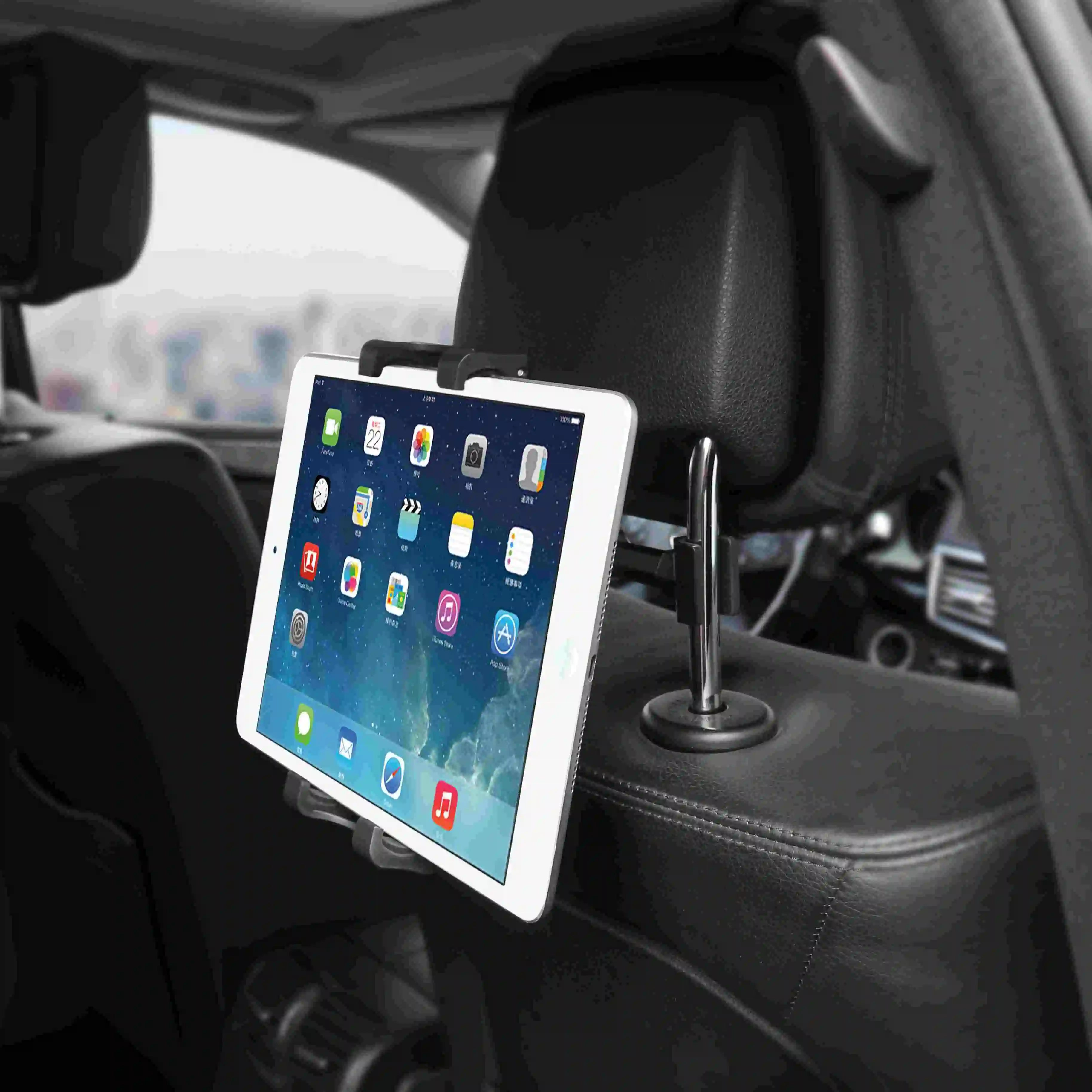 Universal Car Rear Seat Tablet Holder Clamp Mount Back Seat Auto Seat