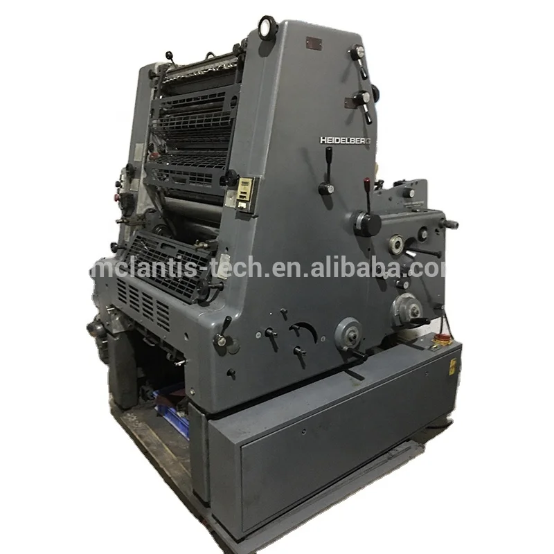 Refurbished GTO Tek Renk Ofset Yazıcı, 5 Renk, USB Bağlantı, 1 Yıl