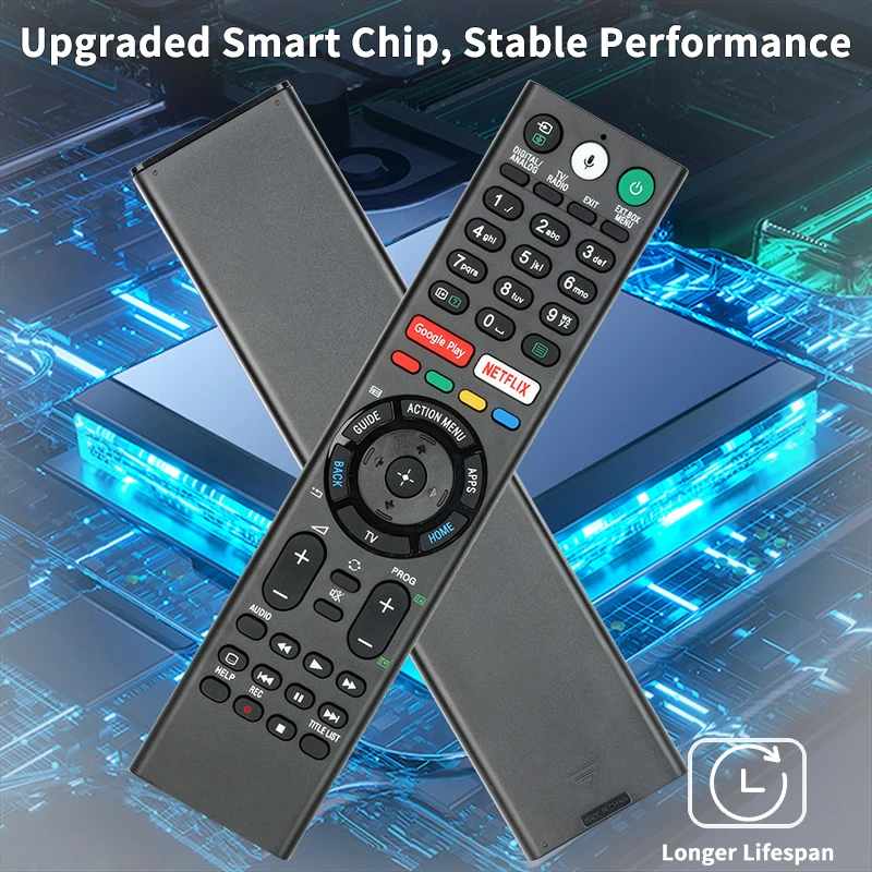 RMF-TX310E Telecomando Vocale Compatibile Con Sony LED LCD TV KD