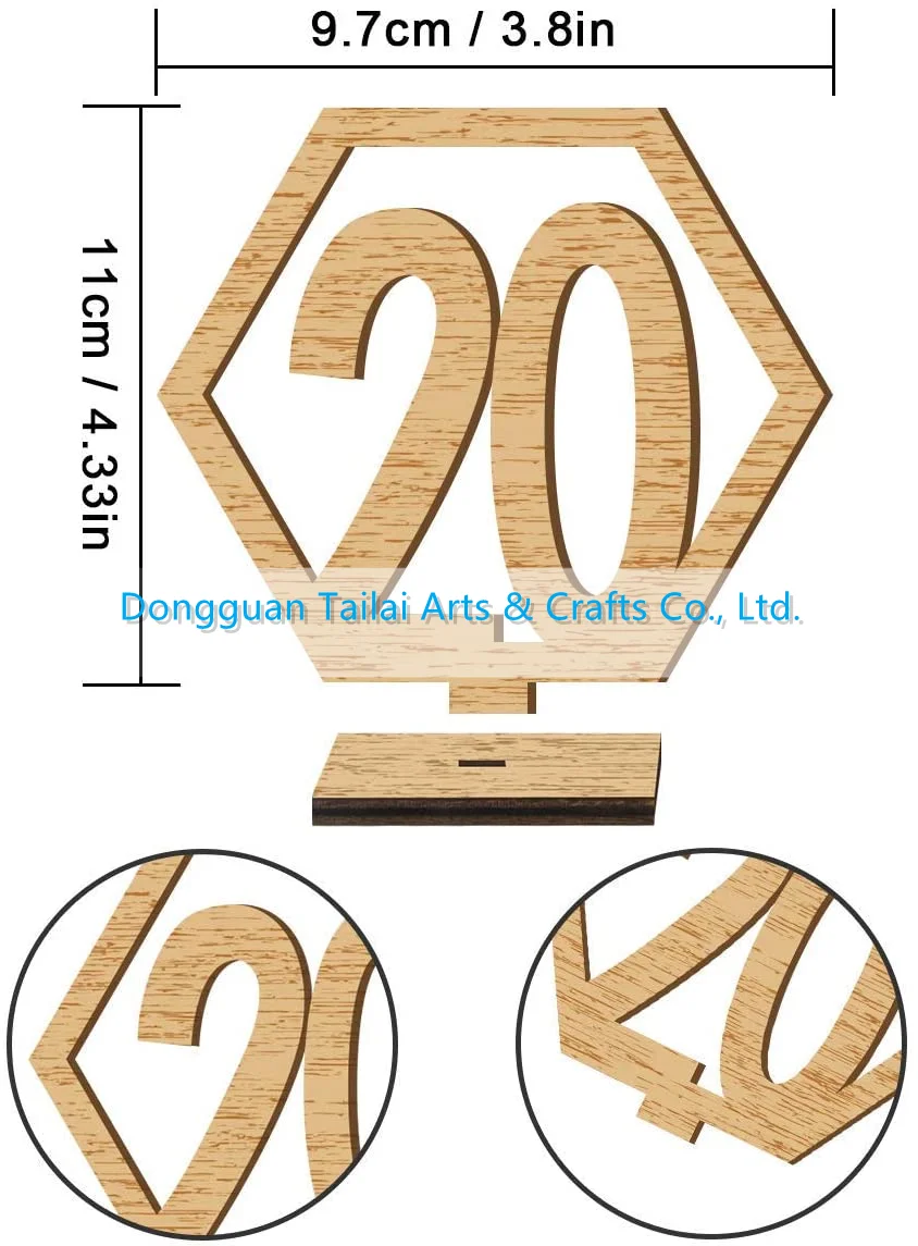 Wholesale Tailai Wooden Small Photo Clips for Crafts 200 PCS 1