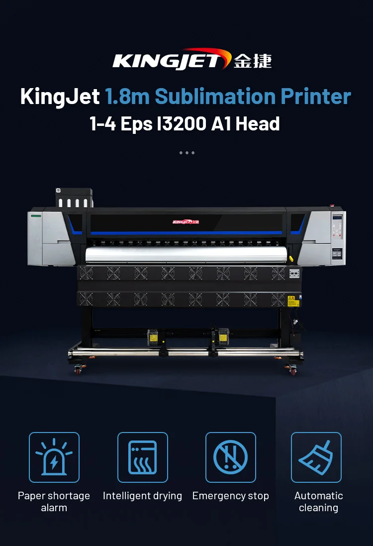 Large Format Dye Sublimation Printer Machine Impresora De Sublimacion ...