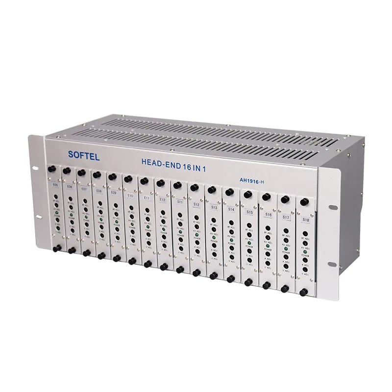 Single Channel 16 24 Rf Modulator 16 Channels Pal B/g  Catv Modulator