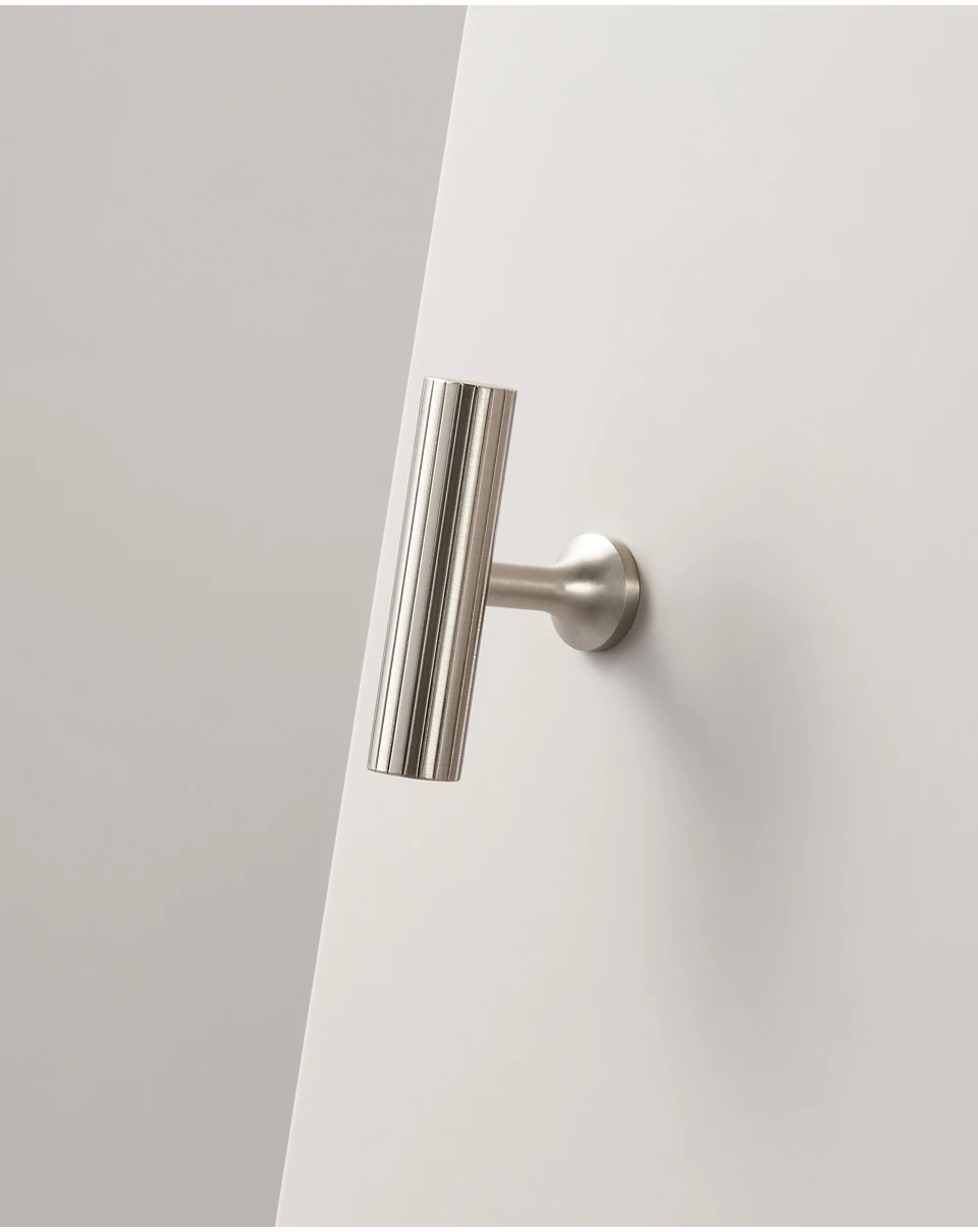 Nurlin Solid Brass Art Deco Cabinet Knobs & Drawer Handles