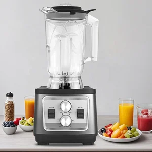 High Quality Commercial Multi-Function Blender Juicer BPA-Free Food Fruit Mixeur for Hotel Use Electric Power Source Blender
