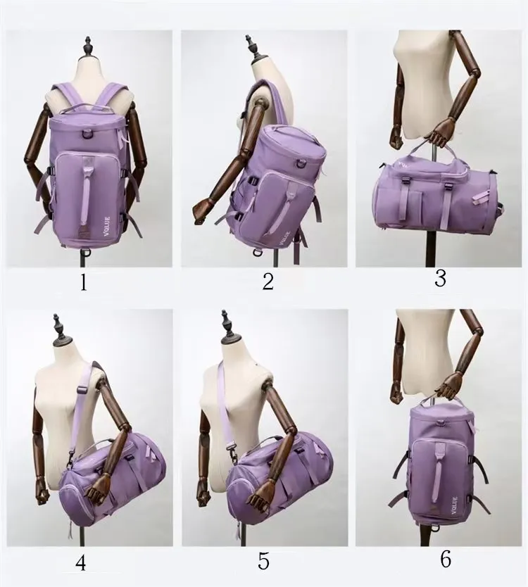 Sports And Fitness Travel Backpack Gym Bag Duffel Bag Large Capacity