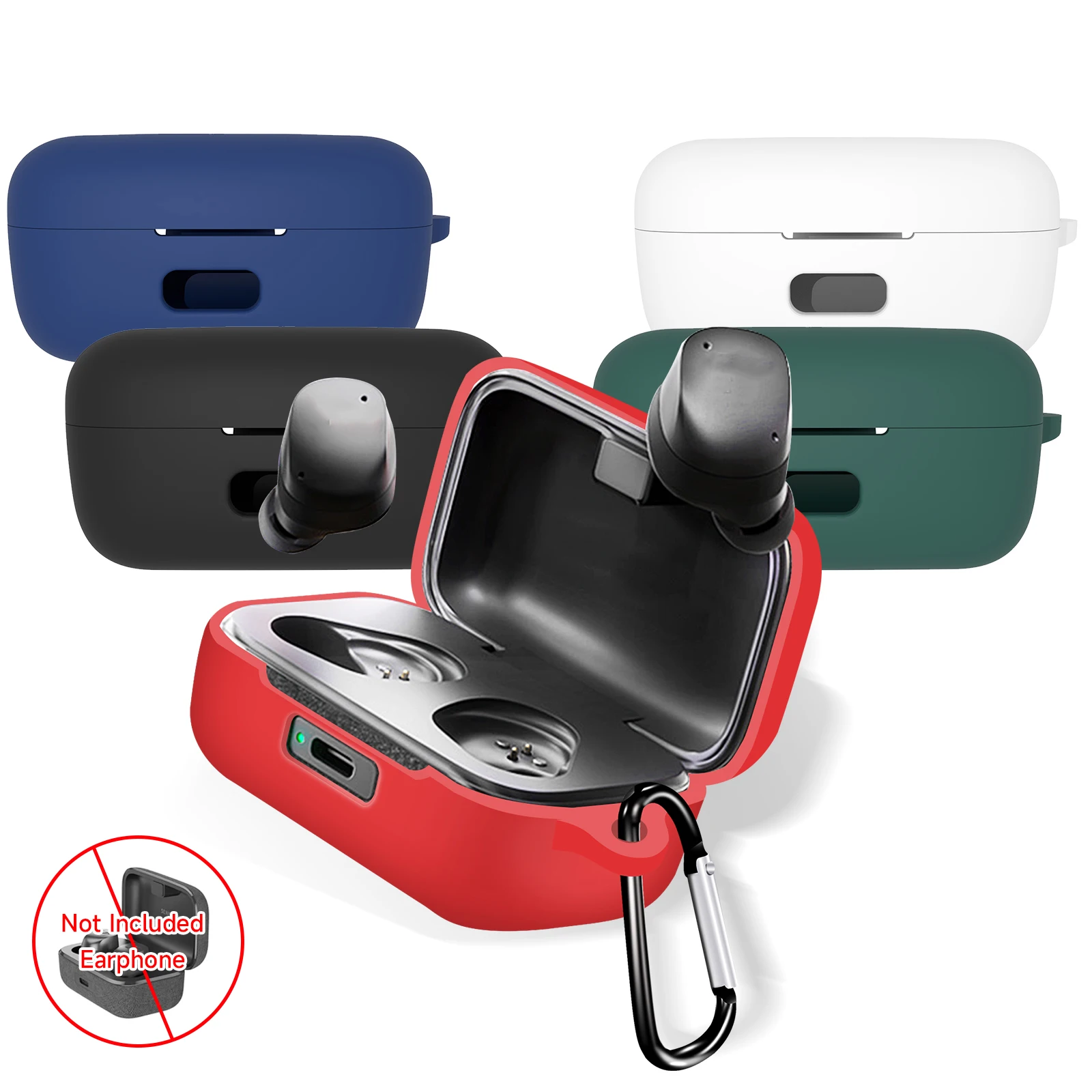 Protective Silicone Case for SENNHEISER MOMENTUM True Wireless 4