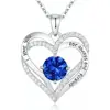 White gold blue diamond