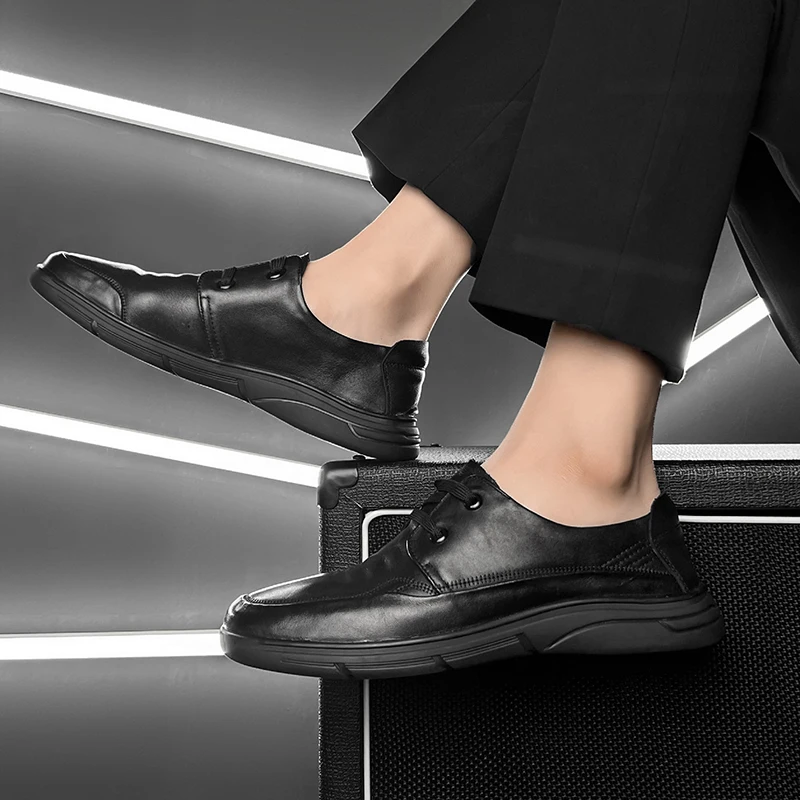 Office Comfortable Genuine Leather Dress & Oxford Shoes Derby Shoes For Men