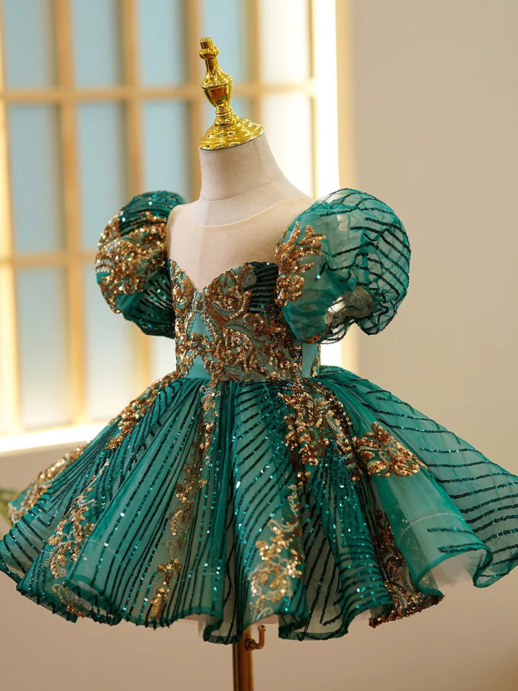 Neonata Vestito Battesimo Bambina Abitino Battesimo Bimba Vestito Da Battesimo Bambina A Maniche Lunghe 3D Farfalla Principessa Tutù Vestito In Tulle+fiore Fascia Per Compleanno, Colore: Mesi Moda